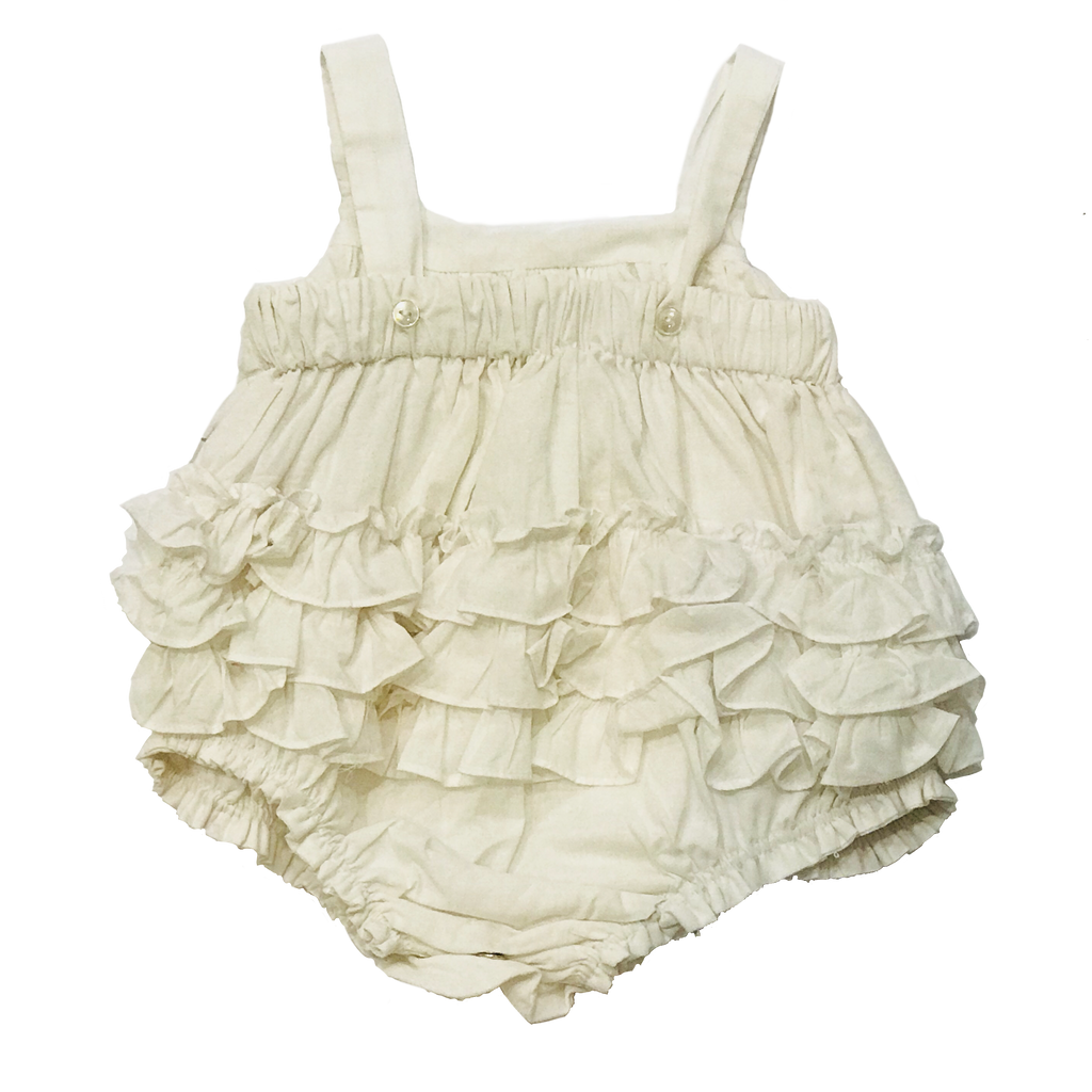 Korango Rossette Sunsuit - White