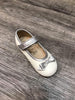Old Soles Praline Bow Shoe in White/Silver