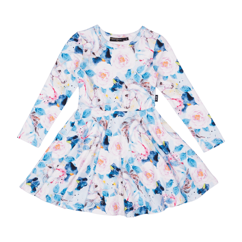 Bebe Izzie Ditsy Print Dress (Size 000-7)