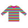 Korango Rainbow Top - Rainbow Stripe (Size 6M-8Y)
