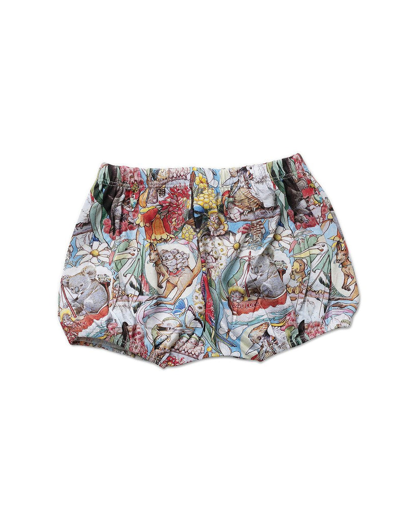 Walnut + May Gibbs Sukey Bloomer in Storytime (Size 000-1)