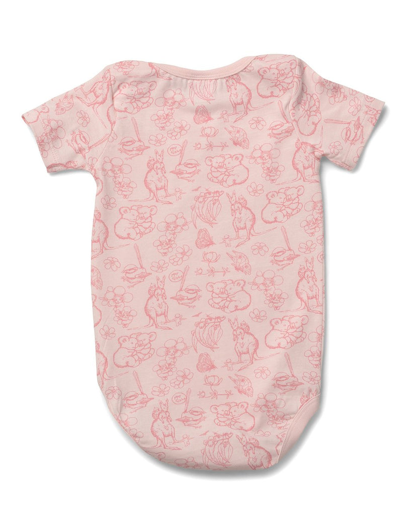 Walnut + May Gibbs Wern Onese in Bush Bloom (Size NB-1)