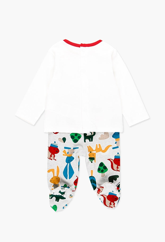 Boboli Pack 4 Pieces with Gift Case for Baby (Size NB-6M)