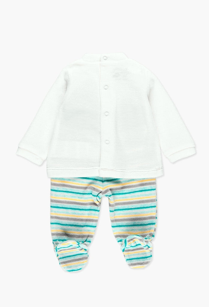 Boboli Pack Velour for Baby Boy (Size NB-6M)