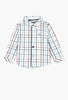 Boboli Check Shirt- Blue/Red/White