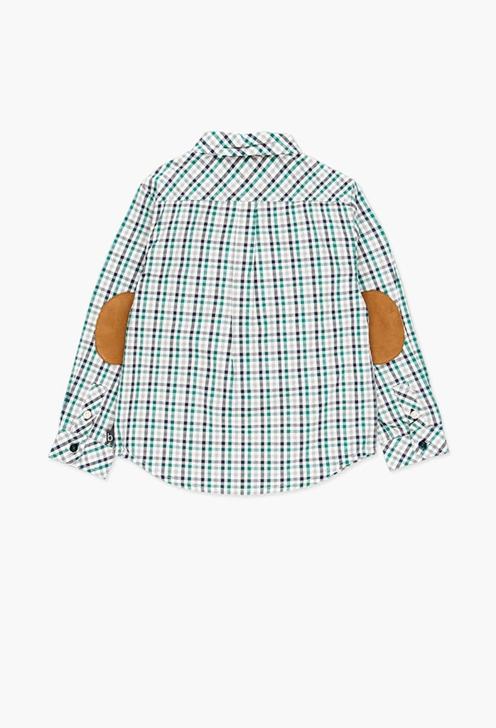 Boboli Poplin Shirt Check for Boy (Size 5-14)