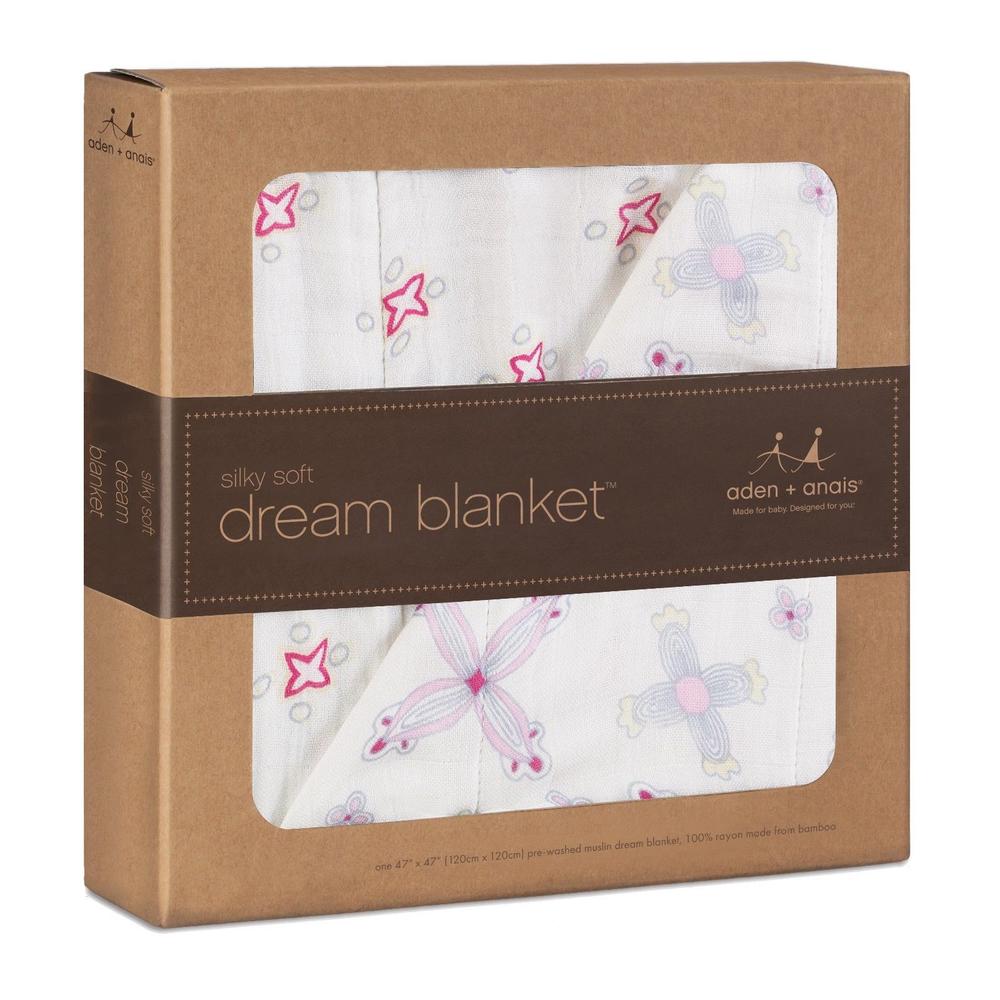 Aden & Anais Silky Soft Dream Blanket - Flowerchild