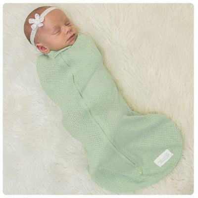 Love To Dream 50/50 Winter Warm Swaddle UP - Mint 2.5 TOG