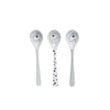 Done By Deer Happy Dots 3 Spoon Set - Grey
