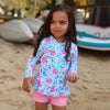 Salty Ink Miss Bouquet Playsuit (Size 0-5)