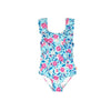 Salty Ink Miss Bouquet Retro One Piece (Size 2-7)