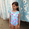 Salty Ink Miss Bouquet Retro One Piece (Size 2-7)