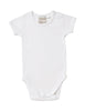 Marquise White Short Sleeve Bodysuit