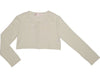 Biscotti Wedding Belles Ribbon Trim Ivory Cardigan - Sweet Thing Baby & Childrens Wear