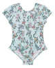 Seafolly Mystical Garden Cut Out Tank  - Multi (Size 2-7)