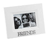 Stylesetter Frame White 'Friends'  4 x 6