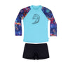 Salty Ink Space Surfer Long Sleeve Rashvest Set (Size1-7)