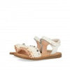 WHITE SANDALS WITH STUDS AND FRINGE FOR GIRLS 44664