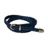 Love Henry Plaited Belt - Navy