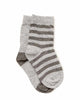 Marquise 2pk Knitted Socks- Grey/Grey Stripe - Sweet Thing Baby & Childrens Wear