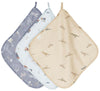 Toshi Muslin Baby Washcloth - Little Diggers