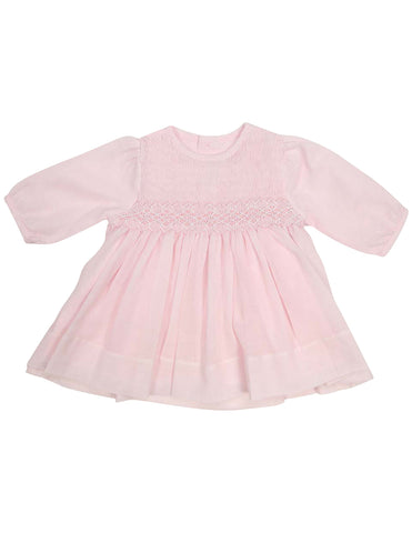 Bebe Millie Broidery Dress in Pink (Size 000-2)