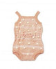 Walnut ASPEN POP KNIT ONESIE BLUSH