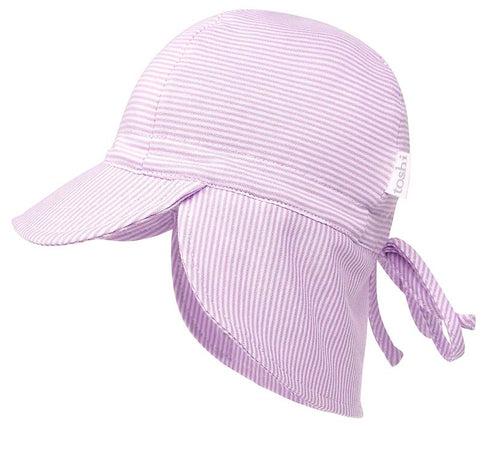 Bebe Zoe Navy Stripe Sun Hat -  XS18-781NS