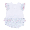 Fox & Finch Tweet Floral Wreath Romper FS18-6041