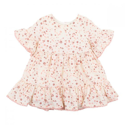 Bebe Lace Overlay Romper (Size 000-2)