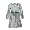 Meleze Hand Smocked Dress in Blue/Green Floral (Size 2-8Y)