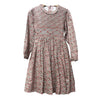 Meleze Hand Smocked Dress in Red/Green Floral (Size 2-8Y)