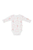 Marquise 2pk Circus Bodysuit - White/Pink