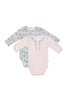 Marquise 2pk Bodysuits - Garden Party