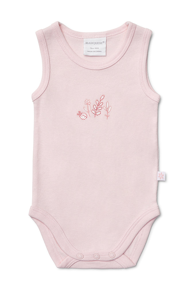 Marquise Girls Romper and Bodysuits Flowers (Size NB-0)