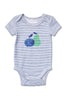 Marquise Boys Combo Bodysuit Apples and Pears (Size NB-1)