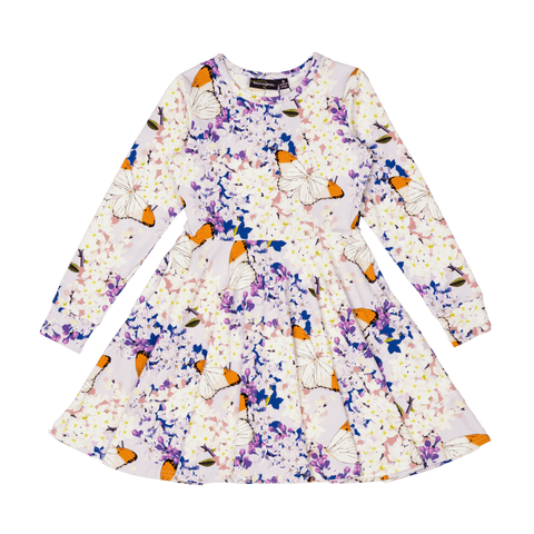 Boboli Knit Dress Flame for Baby Girl (6M-4Y)