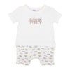 Bebe Unisex Romper in Mice Print