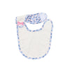 Bebe Grace  Velcro Bib with Bow XS18-877