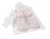 Britt Bear Bear Baby Socks-Pink