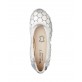 Walnut CATIE CIRCLE PERF BALLET SILVER