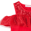 Designer Kidz Cherry Christmas Dress