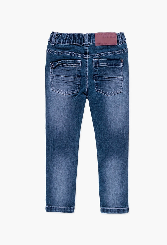 Boboli Denim Stretch Trousers (Size 5-14)