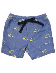 Boboli Fleece Bermuda Shorts- Blue