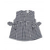 Walnut HARRIET BOW TOP NAVY GINGHAM