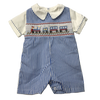 Korango Train Overall & Top - Blue