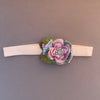 Handmade Flower Headband with Diamante