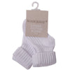 Marquise 2 Pack White Knitted Socks - Sweet Thing Baby & Childrens Wear