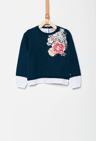 Boboli Fleece Sweatshirt for Baby Girl (6M-4Y)