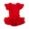 Designer Kidz Libby Red Petti Romper